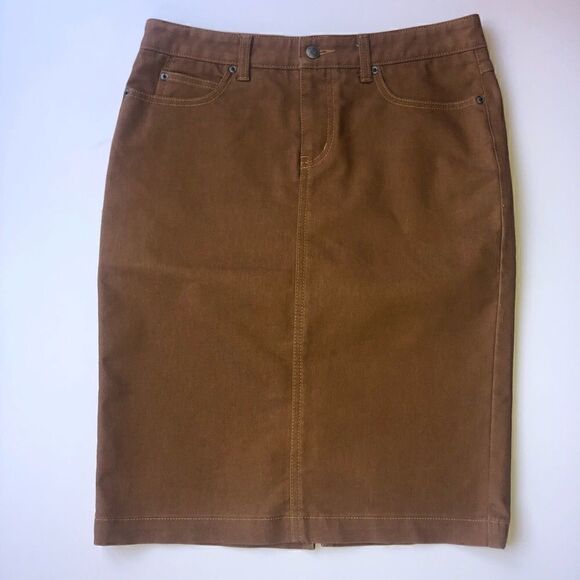 BILLY BLUES DENIM HIGH RISE FITTED SKIRT SIZE 10 - Picture 8 of 15